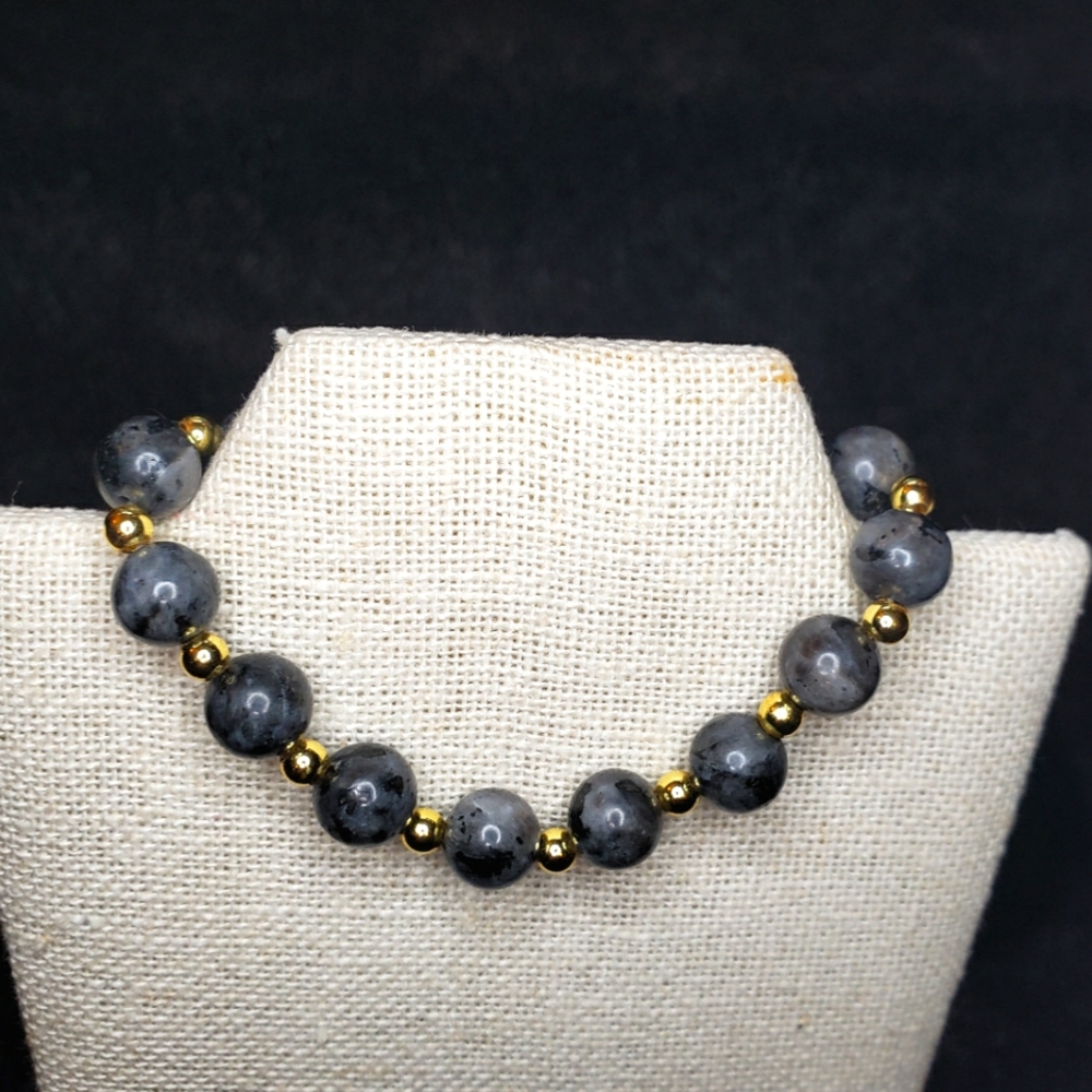 Larvikite bracelet
